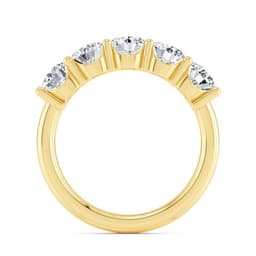 14K Yellow Gold Lab Grown Diamond Engagement Ring 2.00 ctw SJR57413-2.00CT