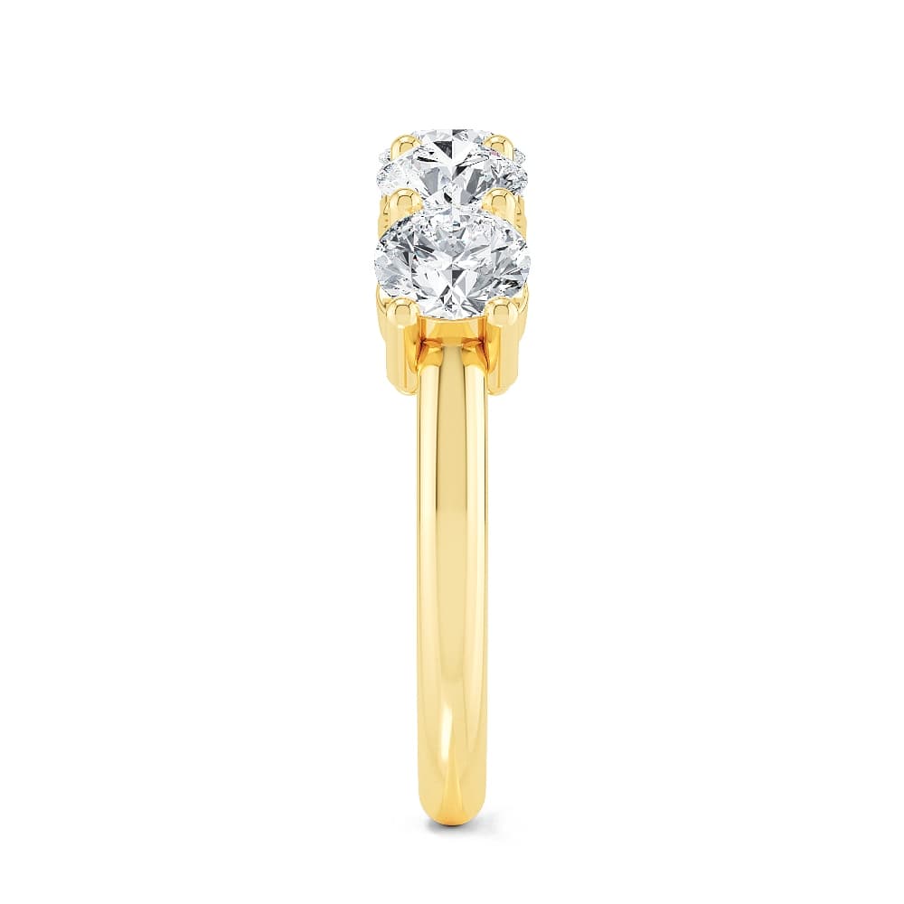 14K Yellow Gold Lab Grown Diamond Engagement Ring 2.00 ctw SJR57413-2.00CT