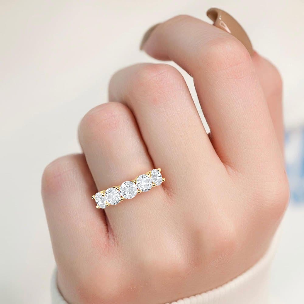 14K Yellow Gold Lab Grown Diamond Engagement Ring 2.00 ctw SJR57413-2.00CT