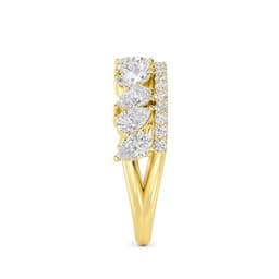 14K Yellow Gold Lab Grown Diamond Bands SJR60526-1.38CT