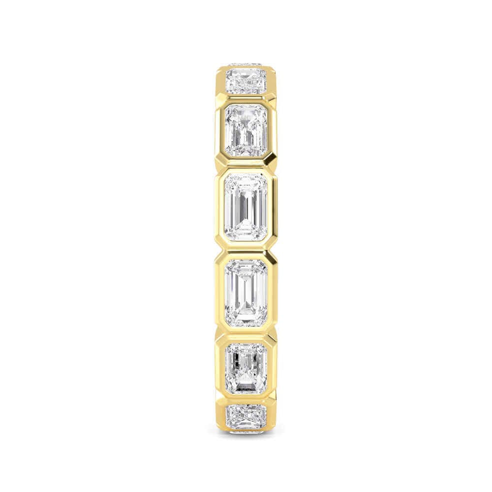 14K Yellow Gold Lab Grown Diamond Ring 2.18 ctw SJR60533EM-2.38CT