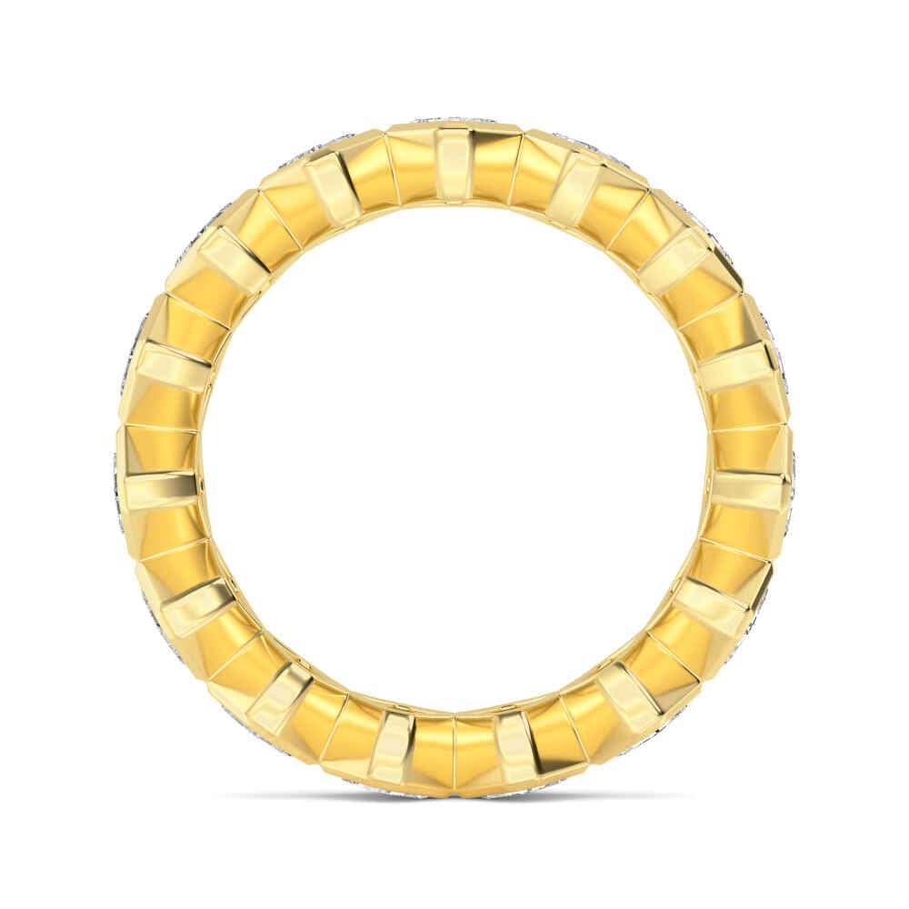 14K Yellow Gold Lab Grown Diamond Ring1.83 ctw SJR60535ASS-1.83CT