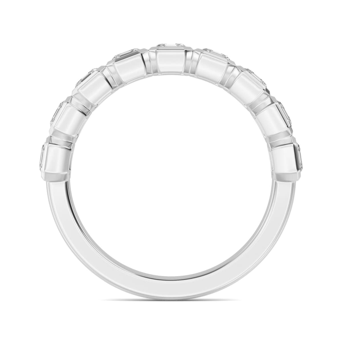 14K White Gold Lab Grown Diamond RING 2.24 ctw SJR60559ASS-2.25CT
