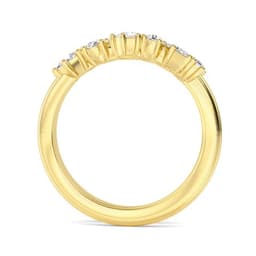 14K Yellow Gold Lab Grown Diamond Rings SJR60681MS-1.38CT