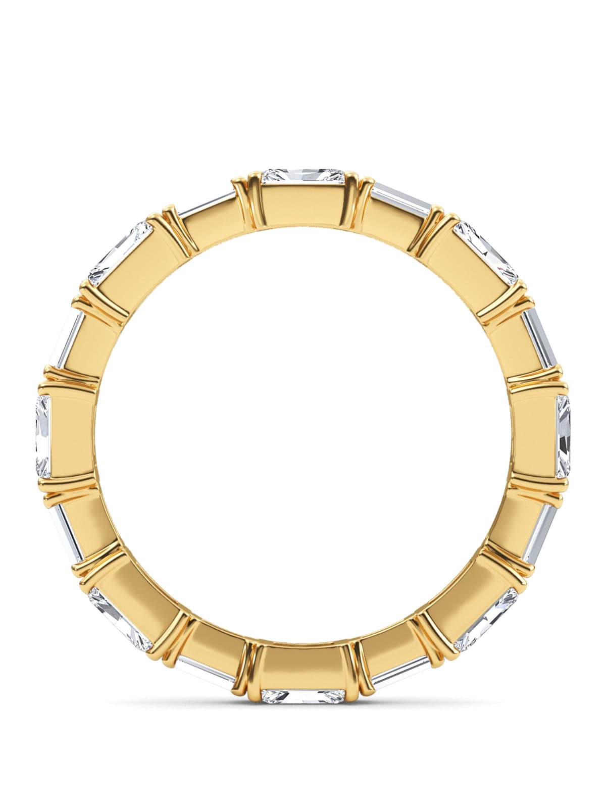 14K Yellow Gold Lab Grown Diamond Wedding Bands 1.51 ctw SJR61236-1.63CT