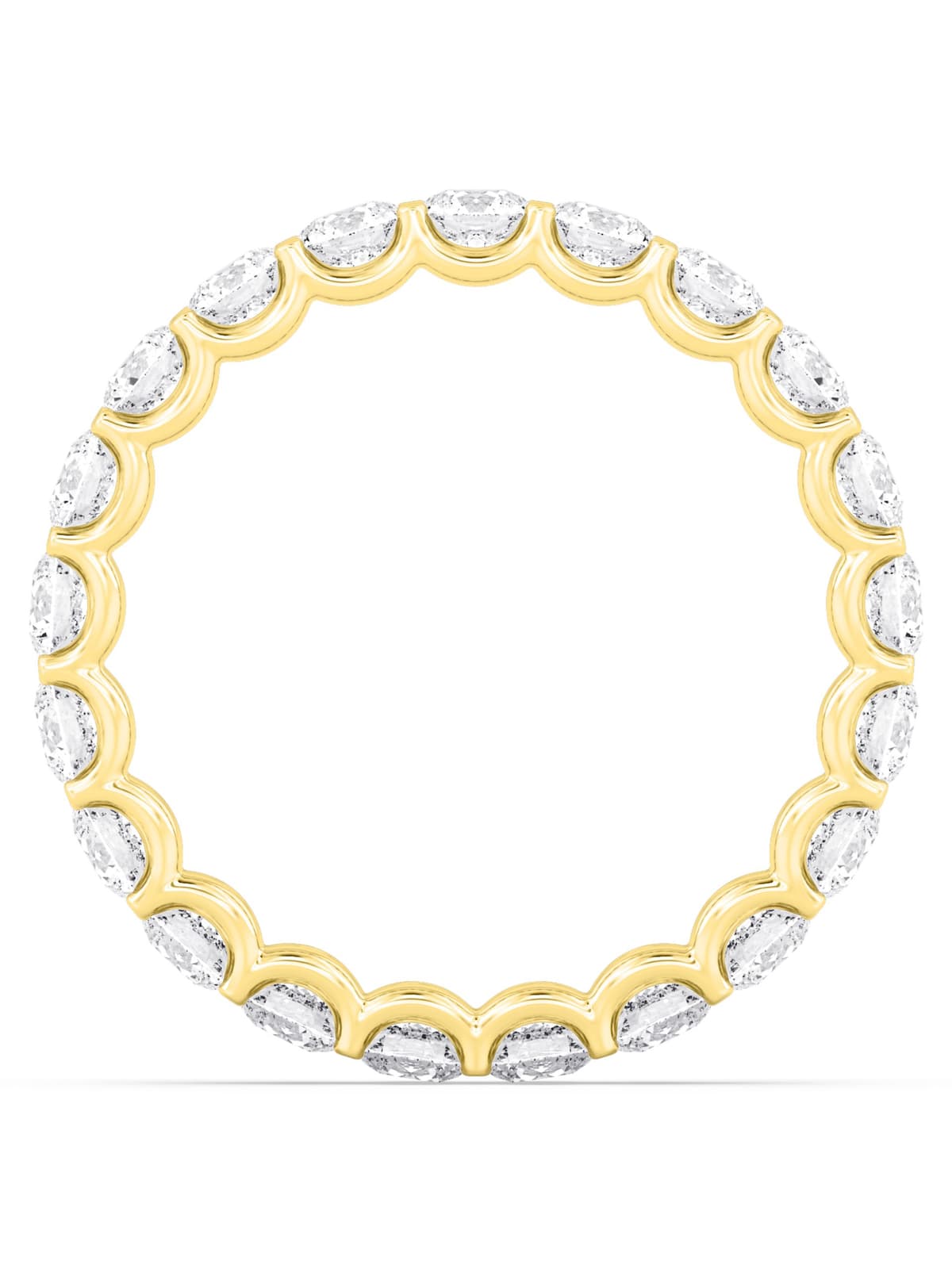 14K Yellow Gold Lab Grown Diamond WEDDING BANDS 2.06 ctw SJR61725-2.00CT