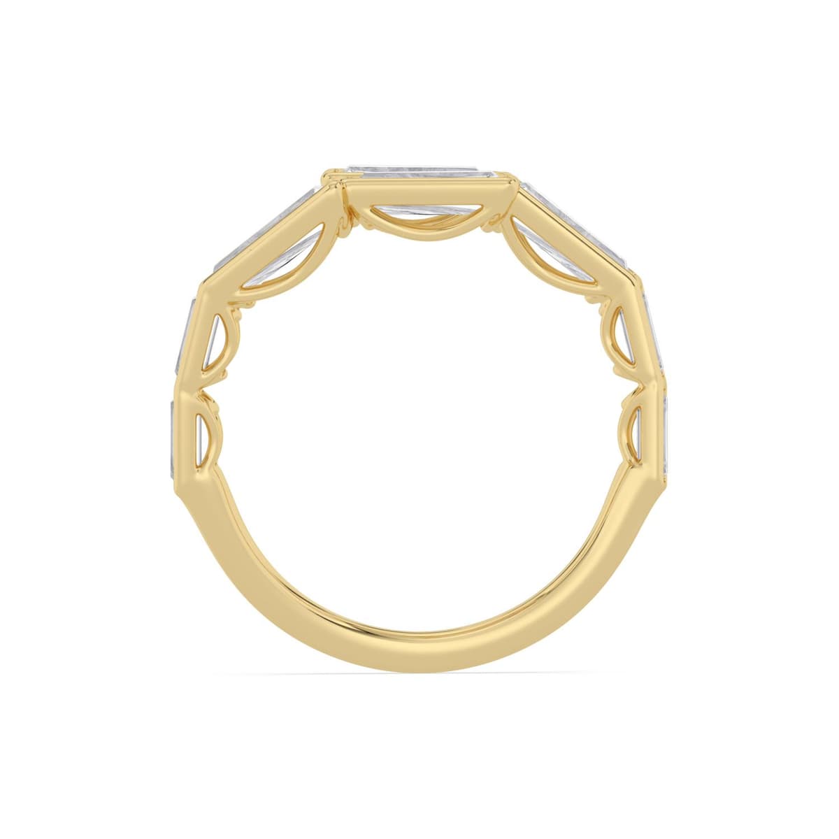 14K Yellow Gold Lab Grown Diamond RING 1.76 ctw SJR62197-1.88CT