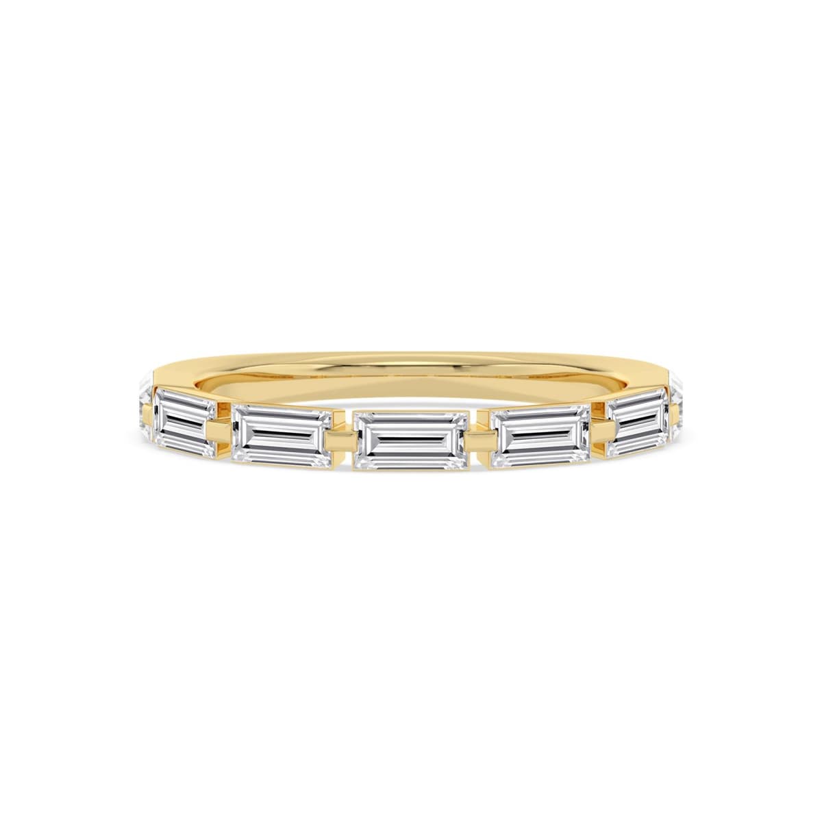 14K Yellow Gold Lab Grown Diamond RING 1.05 ctw SJR62351BG-1.00CT