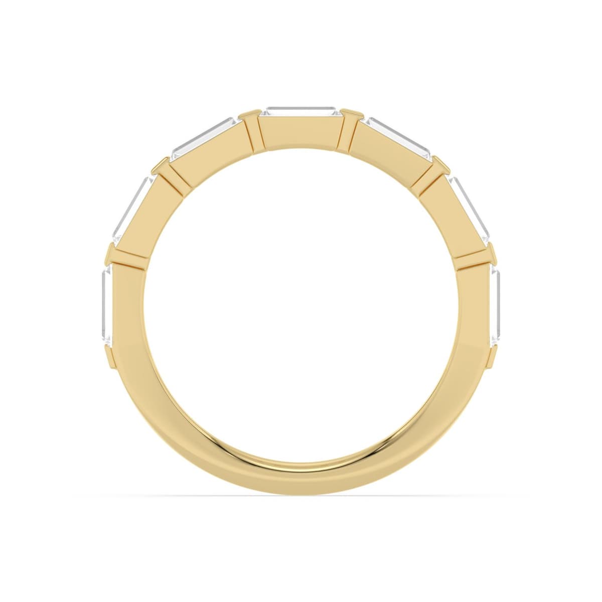 14K Yellow Gold Lab Grown Diamond RING 1.05 ctw SJR62351BG-1.00CT